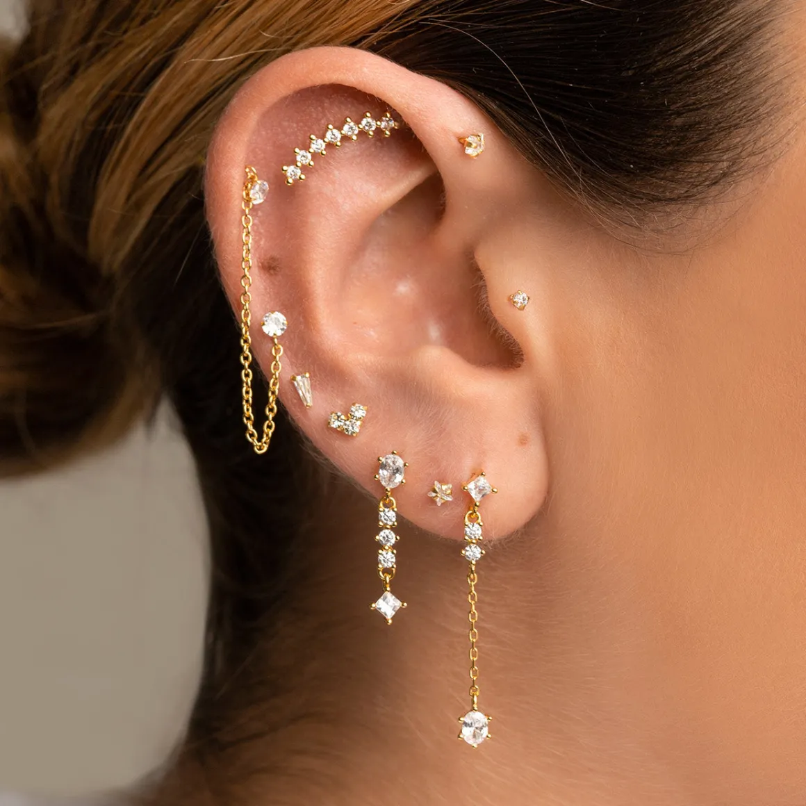 PENDIENTES VIRGO SILVER