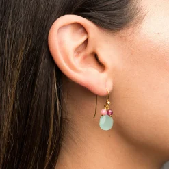 PENDIENTES WENDY GREEN