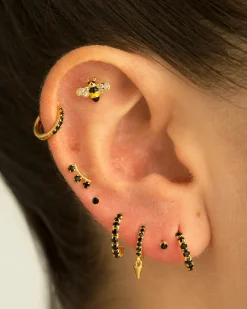 PIERCING BEE SILVER