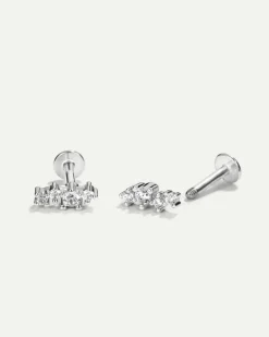 PIERCING DAISY SILVER