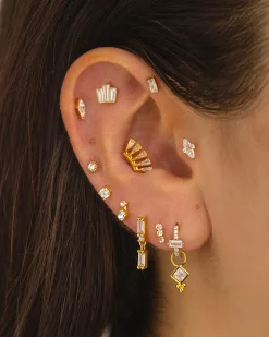 PIERCING DIAMOND GOLD