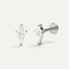 PIERCING DIAMOND SILVER