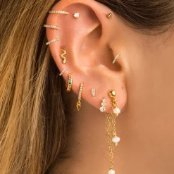 PIERCING ETERNITY L GOLD