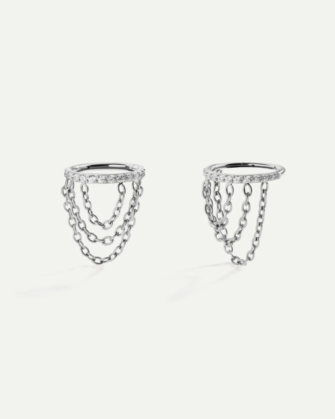 PIERCING ETERNITY M CHAIN SILVER