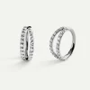 PIERCING ETERNITY XL DOBLE SILVER