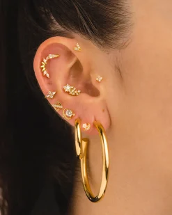 PIERCING HALF SILVER