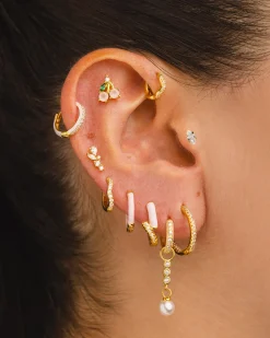 PIERCING HEXAGON GOLD
