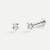 PIERCING HEXAGON SILVER