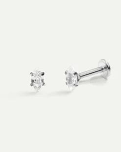 PIERCING HEXAGON SILVER
