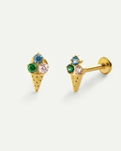 PIERCING ICE CREAM GOLD