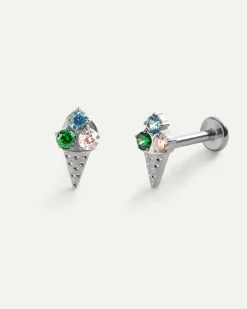 PIERCING ICE CREAM SILVER