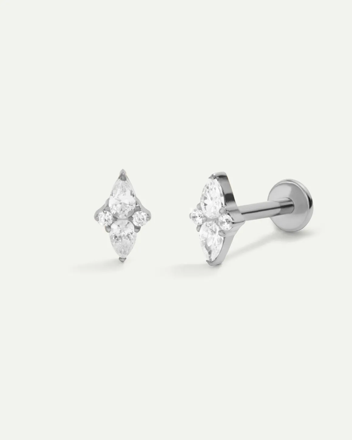 PIERCING LALEH SILVER