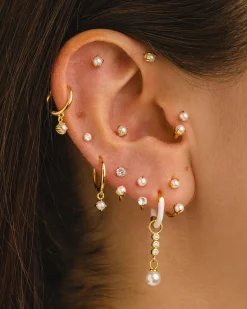 PIERCING LIEBE MIX GOLD