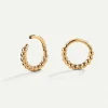 PIERCING LOOP BALLS GOLD