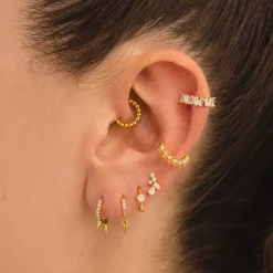 PIERCING LOOP BALLS SILVER