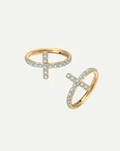 PIERCING LOOP CROIX GOLD