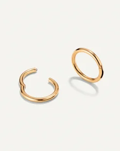 PIERCING LOOP XL GOLD
