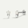 PIERCING OPAL SILVER