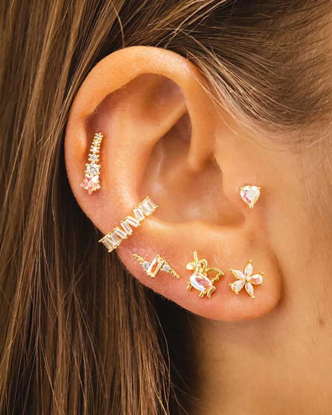 PIERCING UNICORN GOLD