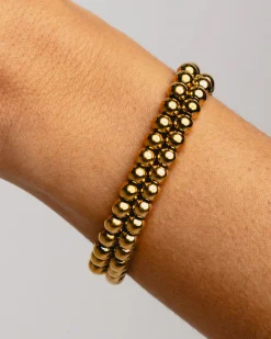 PULSERA BALLS L SILVER