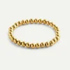 PULSERA BALLS M GOLD