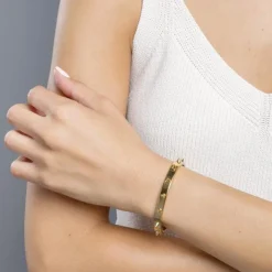 PULSERA PUNK GOLD